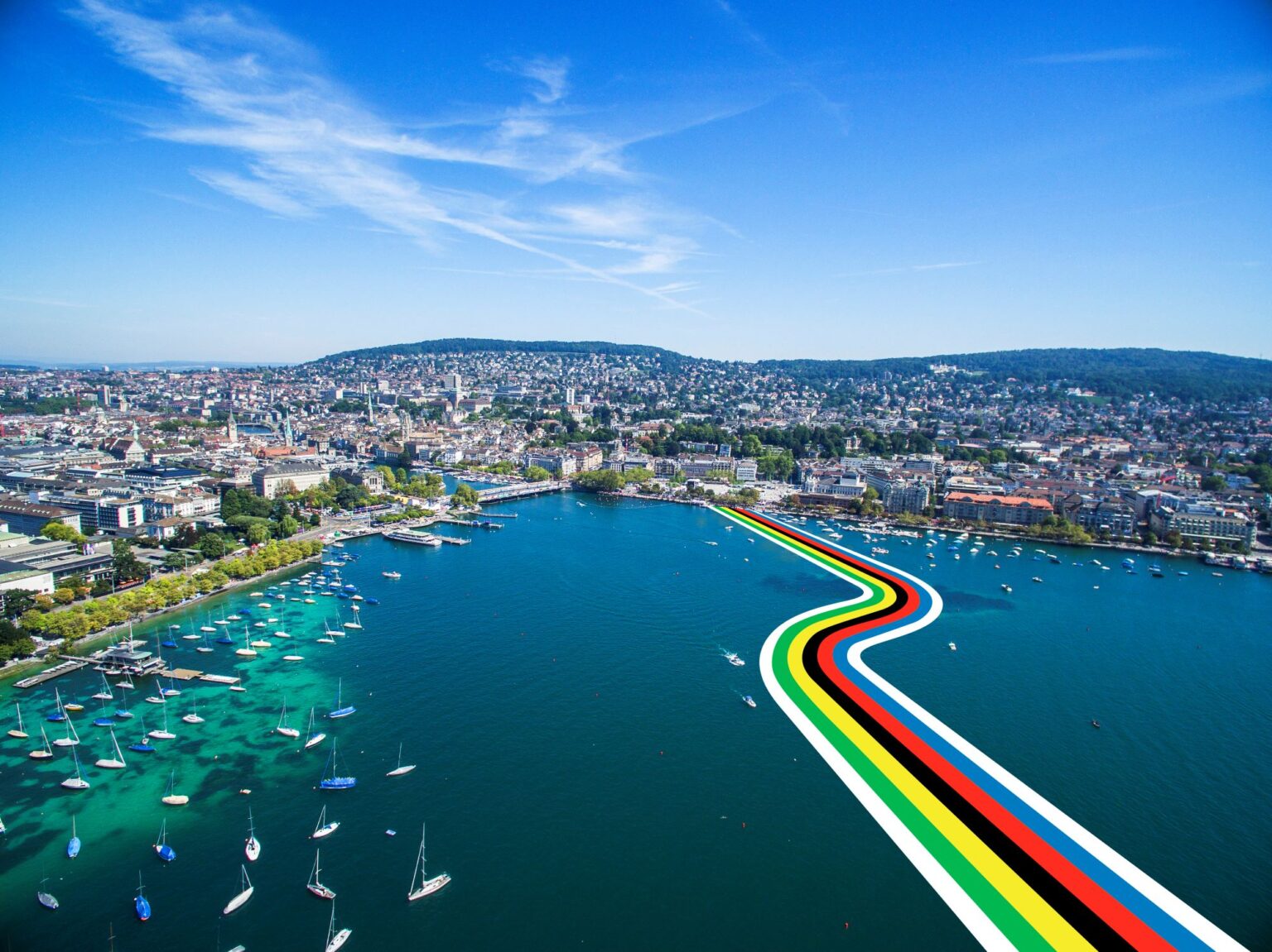  Zurich 2024 - UCI Road and Para-Cycling Road World Championships Illustration 